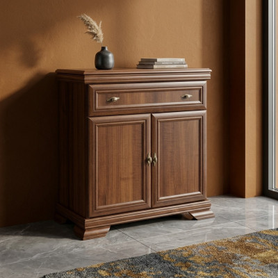 Soggiorno Credenza Mobili Massicci Armadio in Legno Armadi Comò XL Camera da Letto