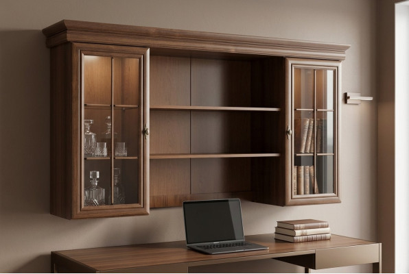 Armadio Casa di campagna Credenza Consolle Scaffale Legno xl Buffet Comò Comodini Mensola