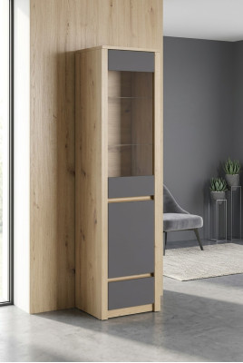 Vetrine Scaffali Armadi Legno Soggiorno Vetrina Armadio Comò Vetro Regalo Nuovo!