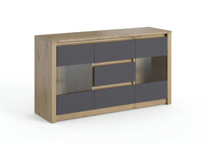 Design mobili soggiorno credenza in legno moderna cassettiera armadio nuovo