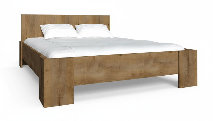 Camera da letto in legno di lusso design Letto Imbottito Matrimoniale 180x200cm