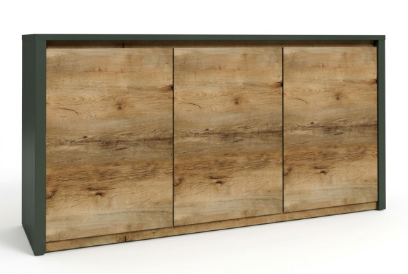 Mobili comò design, scaffali, armadio, armadi in legno marrone, armadietto alto, comò.