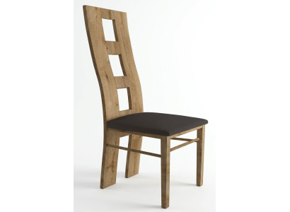 Sedie Sedile Schienale Ufficio Ufficio Sala da pranzo Lusso Design Imbottitura Legno Massiccio Sedia