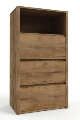 Mobile cassettiera in legno massello design Nuova cassettiera armadio armadi Nuovo
