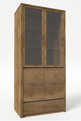 Vetrina in vetro Armadio in vetro Armadi Armadio Legno Mobili Nuovi Vetrine Armadio in legno Nuovo