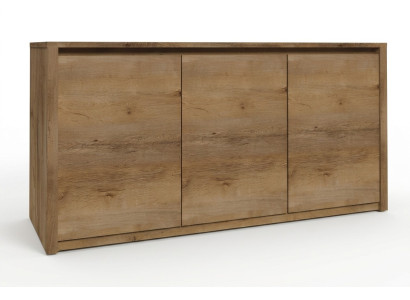 Mobile contenitore in legno moderno, credenza, credenze, mobile da soggiorno 130cm XL, credenze basse.