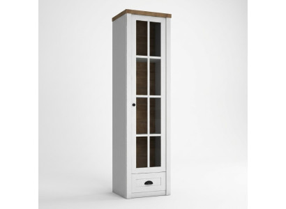 Vetrina classica Armadio Vetrina Mobili da soggiorno Design Vetrina in legno Nuova