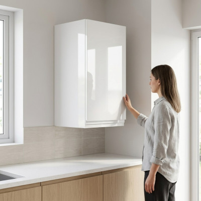 Angolari pensili eleganti scaffali angolari mensole pensili cucina scaffale armadio cucina.