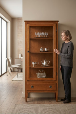 Vetrina credenza armadio mensola stile moderno soggiorno vetrina vetrine nuovo
