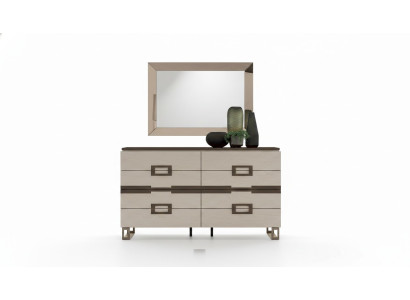 Design cassettone mobile credenza classica in legno moderno di lusso italiano.