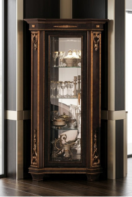 Vetrina Armadio Vetrine Classiche Armadi del Soggiorno Decorazioni Credenza Nuova