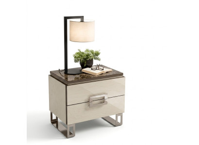 Comodino Comodino per la notte Design Camera da letto Tavolino Comodini Nuovo