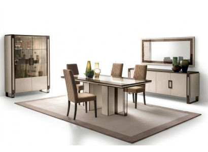 Tavolo da pranzo + 4 sedie Sedia Moderna Set sala da pranzo Gruppo da pranzo Tavolo Tavoli Set.