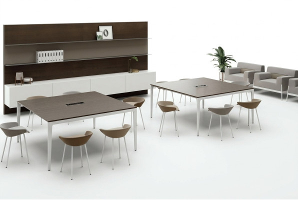 Tavolo da conferenze moderno, scrivania da ufficio, tavolo per riunioni, mobili da ufficio, tavoli da ufficio, mobili.