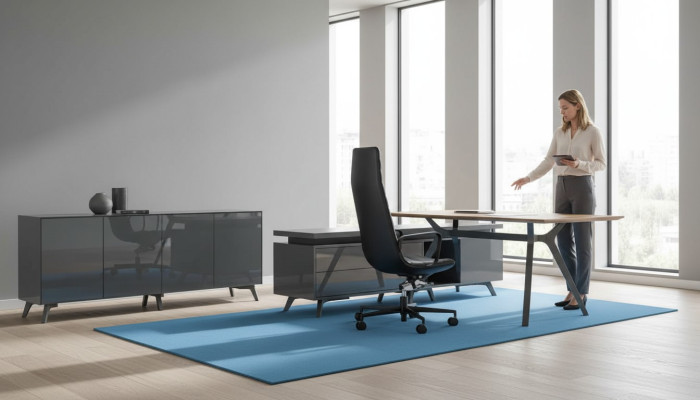 Design scrivania Mobili italiani Arredamento Mobili per computer Tavolo Frezza