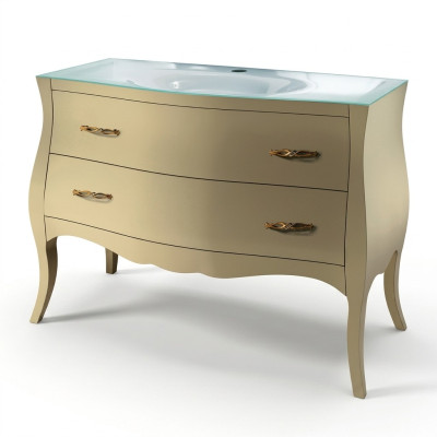 Consolle lavabo Classico mobile Lavandino Bagno italiano Mobile sottolavabo