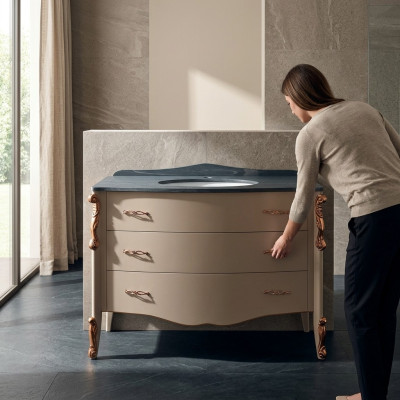 Mobili da bagno sottolavabo lavabo lavello 122cm armadio mobili da bagno bagno
