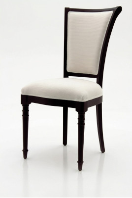 Poltrone 1x poltrona soggiorno sala da pranzo Tessuto Sedia di design di lusso Poltrona