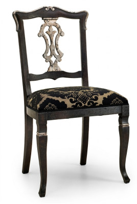 Sedia imbottita marrone Sedia da pranzo Sedia da ufficio Sedia con schienale Poltrona Sedia Design