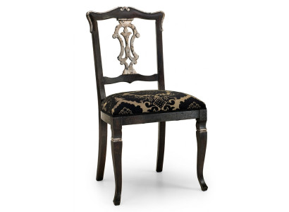 Sedia imbottita marrone Sedia da pranzo Sedia da ufficio Sedia con schienale Poltrona Sedia Design