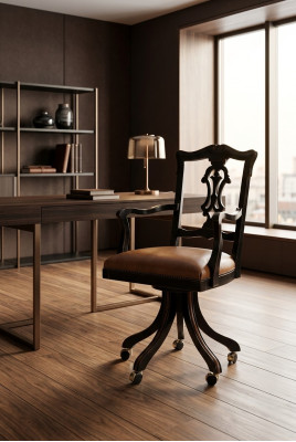Mobili da designer Ufficio Chef Sedia girevole di lusso per ufficio con rivestimento in poltrona Sedie nuove