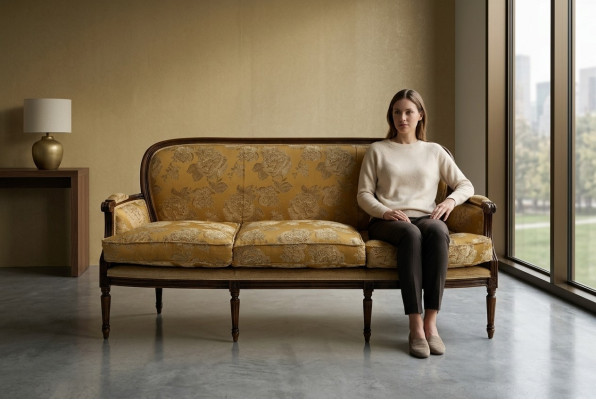 Sofà imbottito 3 posti Divani Sedili a tre posti Nuovo Design Divano classico Divano