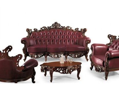 Chesterfield divano a 3 posti in pelle, divano di design di lusso, mobili italiani.