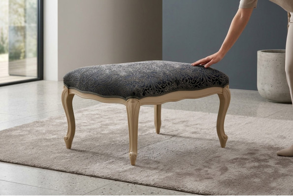 Sgabello, poggiapiedi, pouf, sgabello di design, divani, sgabello, pouf, divano imbottito.