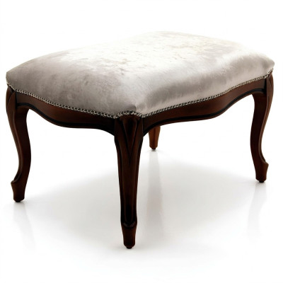 Pouf Imbottito Chaise Longue Ottomana Blu, Design Nuovo, Pufa Ottoman Hocker Pouf
