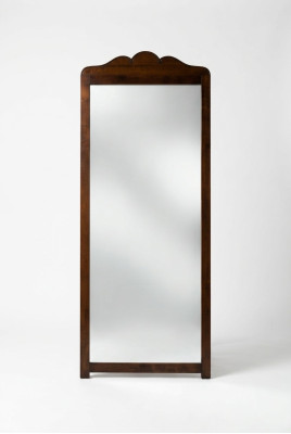 Classico design cornice in legno reale XL specchio 84*3*205cm Nuovo mobile con specchio