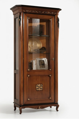 Vetrina 1 Porta Armadio Vetrine Soggiorno Armadi Design Armadio Mobili Vetro Nuovo