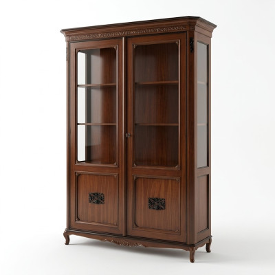 Mobili in vero legno credenza di lusso in legno design vetrina italiana buffet
