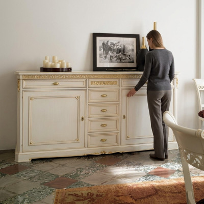 Design mobile porta TV credenza comò armadio scaffale lusso soggiorno board