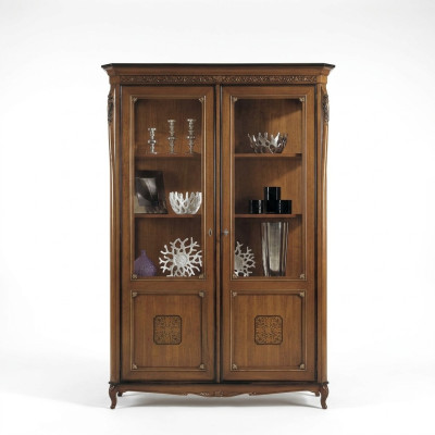 Vetrina in vetro armadio in legno massello vetrina mobili soggiorno credenza legno massello