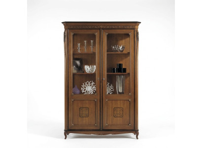 Vetrina in vetro armadio in legno massello vetrina mobili soggiorno credenza legno massello