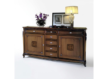 Soggiorno Buffet in legno Mobile credenza Nuovo Sideboard Credenza Cassetto Vetrina
