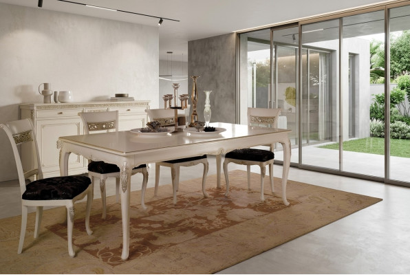 Design Legno Mobili di lusso Nuovo Tavolo in legno Tavoli da pranzo Tavoli da pranzo Tavolo