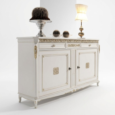 Sala da pranzo Armadietto campagna Credenza indipendente Mobili in legno Buffet Armadio Nuovo