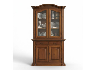 Legno Vetrine Armadio in vetro Mobile d'ingresso in legno massello Vetrina Mobili da soggiorno Massiccio