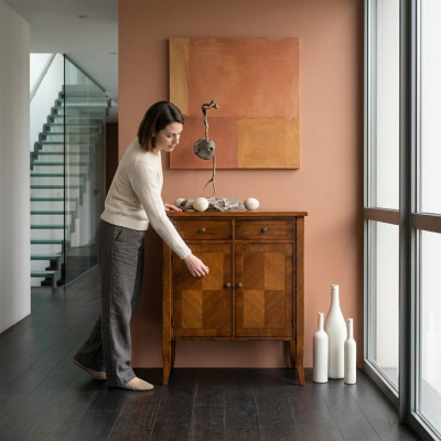 Sideboards Armadio in Legno Mobili Comodini Marrone Comò Credenza Sideboard Massiccio