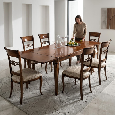 Sedia da pranzo in legno di lusso, sedia marrone, sedie, divano in legno, mobili da soggiorno nuovi.