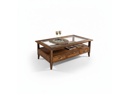 Tavolo tavolini da salotto moderni design quadrato da 130 cm tavolino in legno nuovo