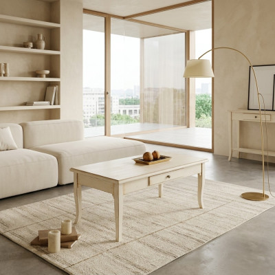Mobili italiani Vaccari Tavolini Tavolo di lusso in legno Tavoli Consolle Design