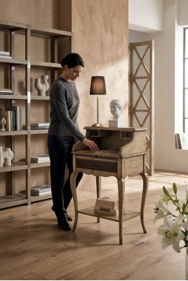 Tavolo Console Tavoli consolle Console trucco Mobili consolle Tavolo consolle Scrivania Legno