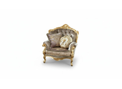 Mobili sedie Nuovo design Art déco Poltrona Tessuto Soggiorno Lounge Design di lusso