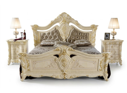 Mobili di design Moderno Letto 2x Comodino 3 pezzi Set Camera da letto di lusso