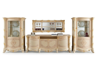 Mobili italiani Vecchia credenza Nuovi Ripiani Regali Stand tv in legno massello.