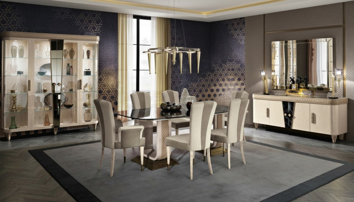 Arredamento Tavoli Piano di Lavoro in Marmo Ottico Nuovo Design Italiano di Lusso