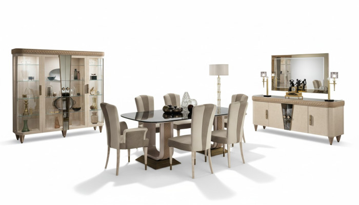 Arredamento Tavoli Piano di Lavoro in Marmo Ottico Nuovo Design Italiano di Lusso