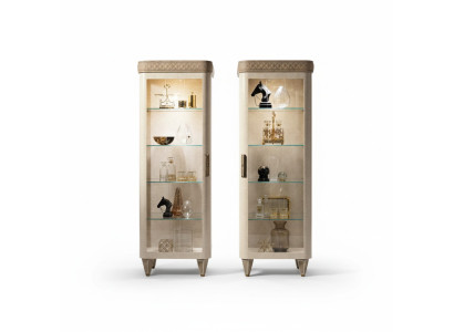 Armadi Scaffale Armadio per documenti Vetrina in vetro Moderno Armadio di lusso Vetrina in legno Mobili